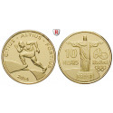 Brasilien, Republik, 10 Reais 2014, 3,96 g fein, PP