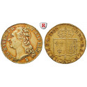 Frankreich, Louis XVI., Louis d´or au buste nue 1788, 6,89 g fein, ss/ss-vz