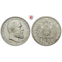 Deutsches Kaiserreich, Sachsen-Coburg-Gotha, Alfred, 2 Mark 1895, A, f.vz/vz, J. 145