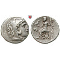 Makedonien, Königreich, Alexander III. der Grosse, Drachme 300-295 v.Chr., ss+