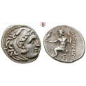 Makedonien, Königreich, Alexander III. der Grosse, Drachme 323-319 v.Chr., ss-vz
