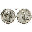 Römische Kaiserzeit, Antoninus Pius, Denar 151-152, vz-st
