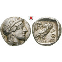 Attika, Athen, Tetradrachme 2. Hälfte 5.Jh. v.Chr., vz