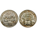 Hamburg, Stadt, Silbermedaille o.J. (18. Jh.), vz