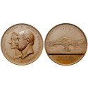 Brandenburg-Preussen, Königreich Preussen, Wilhelm I., Bronzemedaille 1864, st