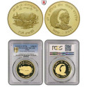 Nepal, Birendra Bir Bikram, 1000 Rupien 1974, 30,1 g fein, PP