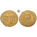 Byzanz, Constantinus V. und Leo IV., Solidus 764-773, ss-vz