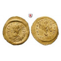 Byzanz, Justin II., Tremissis 567-578, f.vz