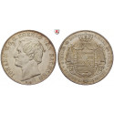 Sachsen, Königreich Sachsen, Johann, Vereinsdoppeltaler 1855, ss-vz