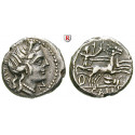Römische Republik, C. Allius Bala, Denar 92 v.Chr., ss+