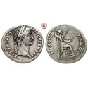 Römische Kaiserzeit, Tiberius, Denar 14-37, ss+