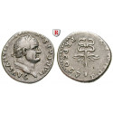 Römische Kaiserzeit, Vespasianus, Denar 74, ss
