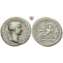 Römische Kaiserzeit, Traianus, Denar 103-111, ss+