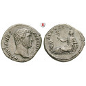 Römische Kaiserzeit, Hadrianus, Denar 134-138, ss-vz
