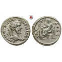 Römische Kaiserzeit, Septimius Severus, Denar 198, vz+