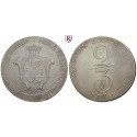 Mecklenburg, Mecklenburg-Schwerin, Friedrich Franz I., 2/3 Taler 1791, ss+
