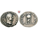 Römische Kaiserzeit, Vitellius, Denar April-Dez. 69, ss-vz