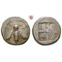 Ionien, Ephesos, Drachme 500-420 v.Chr., ss-vz
