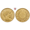 Frankreich, Napoleon III., 20 Francs 1859, 5,81 g fein, ss-vz