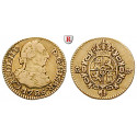 Spanien, Carlos III., 1/2 Escudo 1786, ss