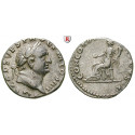 Römische Kaiserzeit, Vespasianus, Denar 72-73, ss-vz