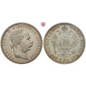 Österreich, Kaiserreich, Franz Joseph I., Doppelgulden 1876, ss-vz