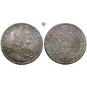 Römisch Deutsches Reich, Karl VI., Reichstaler 1727, f.vz/vz-st