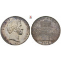 Bayern, Königreich, Ludwig I., Geschichtsdoppeltaler 1842, vz