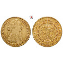 Spanien, Carlos III., Escudo 1787, 3,04 g fein, ss