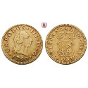 Spanien, Carlos III., 1/2 Escudo 1760, ss