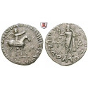 Baktrien und Indien, Königreich Baktrien, Azes II., Tetradrachme 20-1 v.Chr., ss