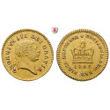 Grossbritannien, George III., 1/3 Guinea 1806, 2,63 g fein, ss+