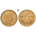 Schweden, Gustav V., 5 Kronor 1920, 2,02 g fein, ss-vz