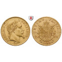 Frankreich, Napoleon III., 20 Francs 1868, 5,81 g fein, ss-vz