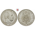 Deutsches Kaiserreich, Preussen, Wilhelm I., 2 Mark 1883, A, f.vz, J. 96