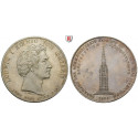 Bayern, Königreich, Ludwig I., Geschichtstaler 1834, vz