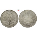 Frankfurt, Stadt, Vereinsdoppeltaler 1842, vz