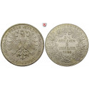Frankfurt, Stadt, Vereinsdoppeltaler 1854, vz