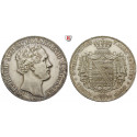 Sachsen, Königreich Sachsen, Friedrich August II., Vereinsdoppeltaler 1852, ss-vz