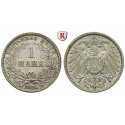 Deutsches Kaiserreich, 1 Mark 1892, G, vz/vz-st, J. 17
