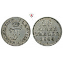 Mecklenburg, Mecklenburg-Schwerin, Friedrich Franz II., 1/48 Taler 1864, ss-vz