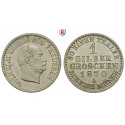 Brandenburg-Preussen, Königreich Preussen, Wilhelm I., Silbergroschen 1870, vz-st