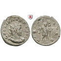 Römische Kaiserzeit, Gallienus, Antoninian 257-258, ss+