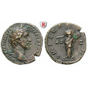 Römische Kaiserzeit, Antoninus Pius, As 143-144, ss-vz