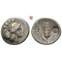 Italien-Lukanien, Lucani, Drachme 280-278 v.Chr., ss-vz