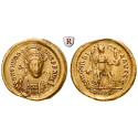 Römische Kaiserzeit, Theodosius II., Solidus 408-419, ss+