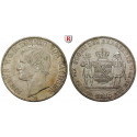 Sachsen, Königreich Sachsen, Johann, Ausbeutetaler 1866, vz