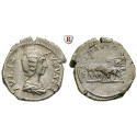 Römische Kaiserzeit, Julia Domna, Frau des Septimius Severus, Denar 199-207, ss