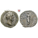 Römische Kaiserzeit, Antoninus Pius, Denar 151-152, ss+