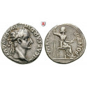 Römische Kaiserzeit, Tiberius, Denar 14-37, ss+